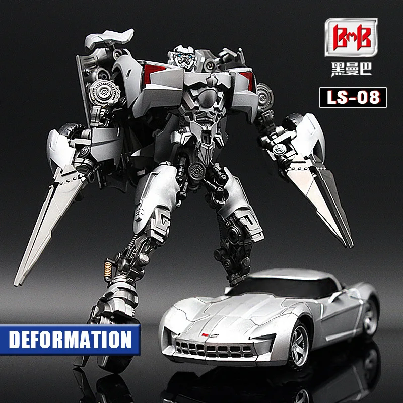 Transformation BMB Sideswipe Black Mamba LS08 LS-08 Model Movie Film Alloy Action Figure Robot Collection Deformed Toys Gifts
Transformation BMB Sideswipe Black Mamba LS08 LS-08 Model Movie Film Alloy Action Figure Robot Collection Deformed Toys Gifts