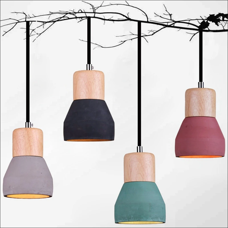 Loft Industrial Cement Vintage Pendant Lights Edison Light Pendant Hanging Lamp E27
Loft Industrial Cement Vintage Pendant Lights Edison Light Pendant Hanging Lamp E27