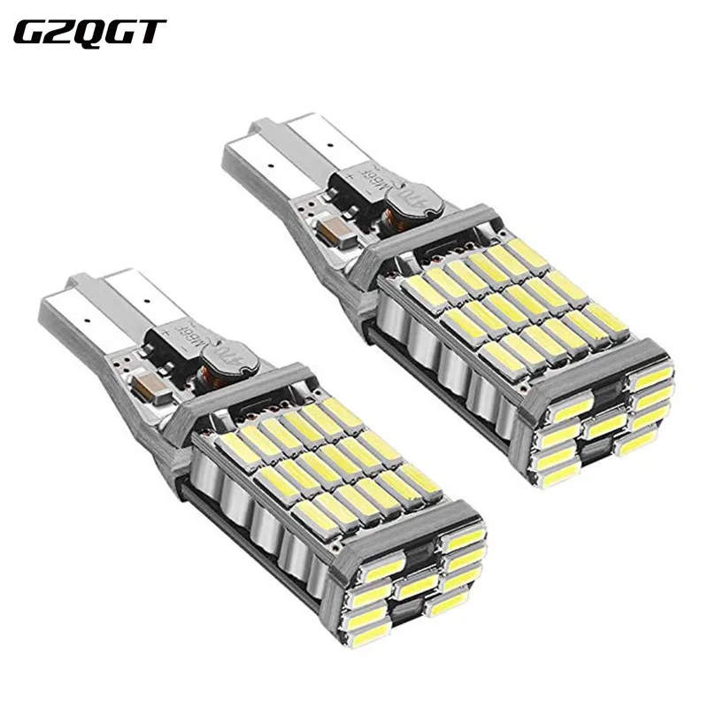 Светодиодные лампы задсветильник хода T15 W16W 920 921 912 Canbus 4014 45SMD, 2 шт.
Светодиодные лампы задсветильник хода T15 W16W 920 921 912 Canbus 4014 45SMD, 2 шт.