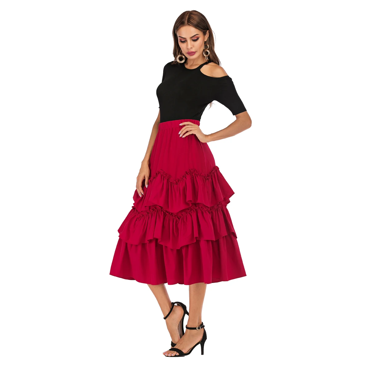Cake Half-length A-shaped Super Immortal Layer Short Skirt Leisure Loose Pure Pompon Skirt
Cake Half-length A-shaped Super Immortal Layer Short Skirt Leisure Loose Pure Pompon Skirt