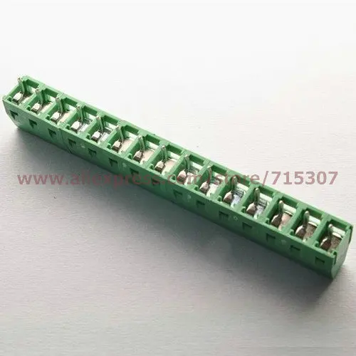 PHISCALE 20 шт PCB клеммные блоки 5 08 мм 2pin 300V 10A|terminal block|block blockblock terminal |