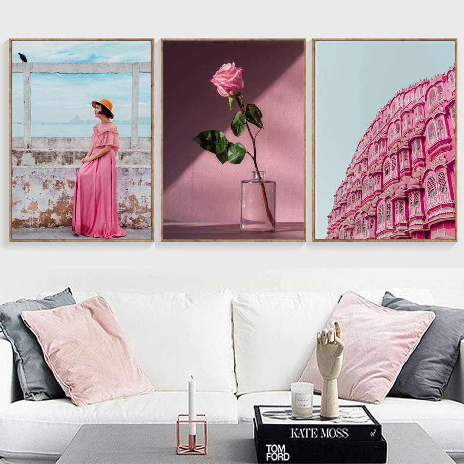 Girl Pink Rose Sea Beach Building Quotes Wall Art Canvas Painting Nordic Posters And Prints Wall Pictures For Living Room Decor
Girl Pink Rose Sea Beach Building Quotes Wall Art Canvas Painting Nordic Posters And Prints Wall Pictures For Living Room Decor