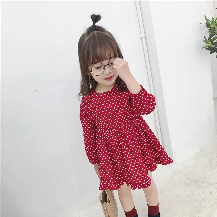 Toddler Girl Dresses Korean Fashion Print Long Sleeves Little Girls Dresses Cotton Spring Autumn Kids Clothing Princess Costume
Toddler Girl Dresses Korean Fashion Print Long Sleeves Little Girls Dresses Cotton Spring Autumn Kids Clothing Princess Costume