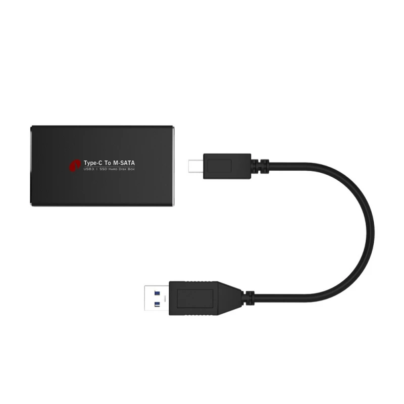 USB 3 1 Type-C к MSATA SSD жесткий диск коробка до 10 Гбит/с SATA 2 с кабель для Windows Linux Mac OS |
