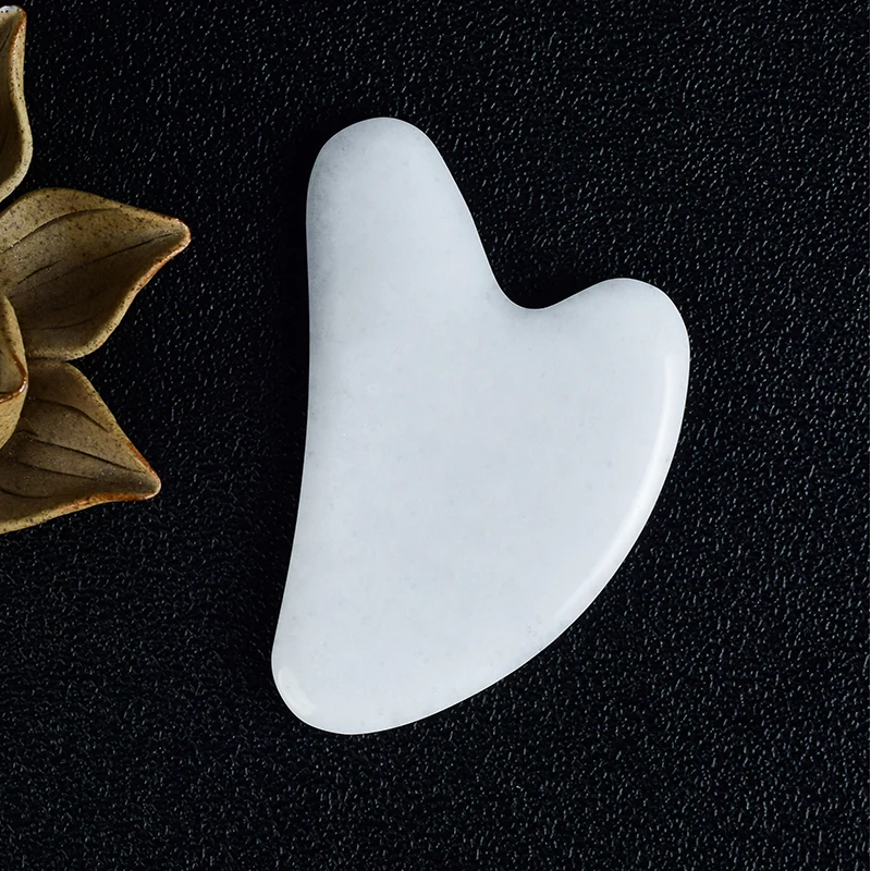 Natural Face Massage gua sha Jade Scraper Facial Acupuntura Stone White Jade Scratch for Foot Back Head Massager spa Therapy
Natural Face Massage gua sha Jade Scraper Facial Acupuntura Stone White Jade Scratch for Foot Back Head Massager spa Therapy