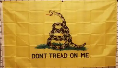 Candiway 90 x 150cm Durable polyester printing Gadsden flag with dont tread on me flag
Candiway 90 x 150cm Durable polyester printing Gadsden flag with dont tread on me flag