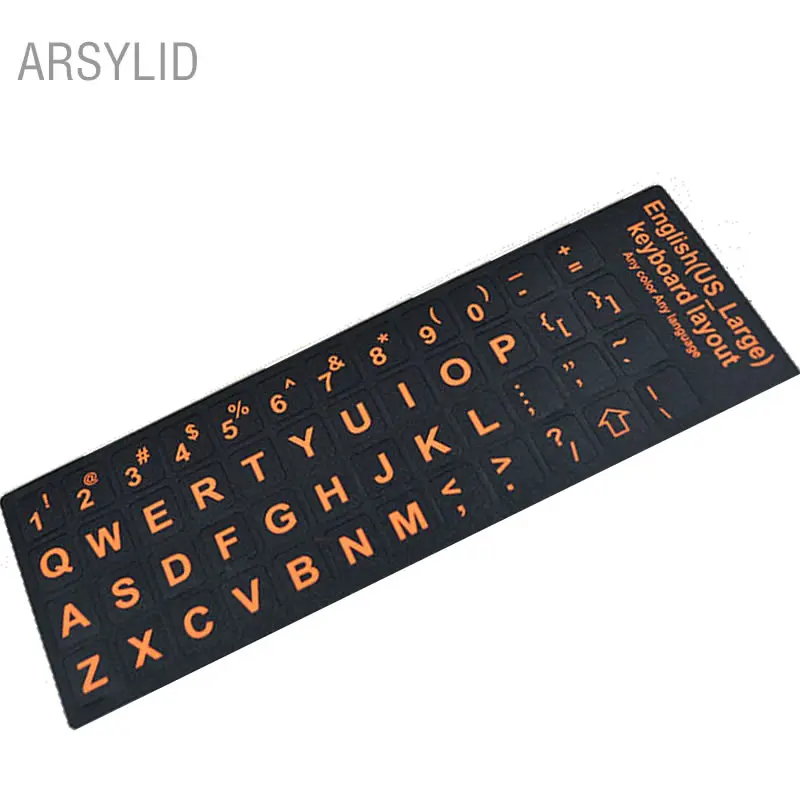 2pcs English Language Desktop computer frosting Letters Sticker Super Durable Keyboard Sticker notebook Alphabet Keyboard
2pcs English Language Desktop computer frosting Letters Sticker Super Durable Keyboard Sticker notebook Alphabet Keyboard