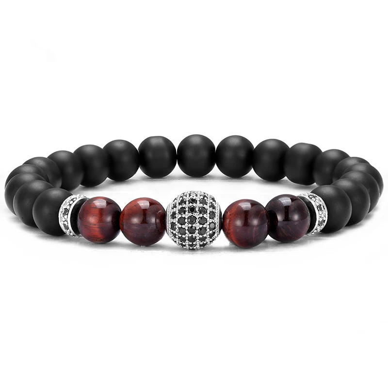 Glamour natural stone bracelet men's micro shop CZ10MM disco ball bracelet ladies men's classic Viking jewelry
Glamour natural stone bracelet men's micro shop CZ10MM disco ball bracelet ladies men's classic Viking jewelry