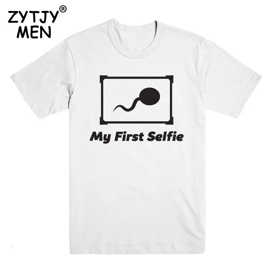 MY FIRST SELFIE Letters Print Men Tshirt Casual Funny T Shirt For Man Top Tee Hipster Drop Ship ZT-163
MY FIRST SELFIE Letters Print Men Tshirt Casual Funny T Shirt For Man Top Tee Hipster Drop Ship ZT-163