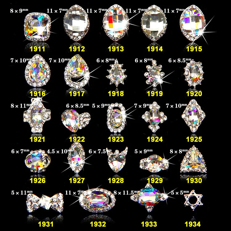 100pcs 2021 new AB Glass Zircon Decorative Crystal Rhinestone Oval Teardrop Glitter Alloy Diamond Nail Art Supplies Y~1911-1934
100pcs 2021 new AB Glass Zircon Decorative Crystal Rhinestone Oval Teardrop Glitter Alloy Diamond Nail Art Supplies Y~1911-1934