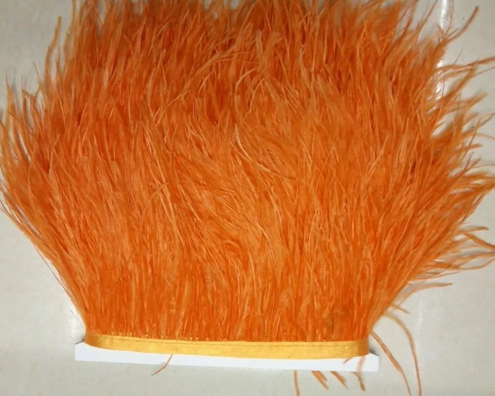 5-10 meter fluffy beautiful ostrich feathers trim cloth with 8-10cm wide skirt / dress / dress party DIY crafts
5-10 meter fluffy beautiful ostrich feathers trim cloth with 8-10cm wide skirt / dress / dress party DIY crafts