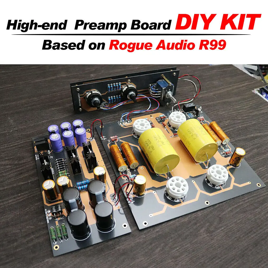 Nobsound HiFi Stereo Pre-amplifier Board DIY KIT Preamp Module Based on Rogue Audio R99
Nobsound HiFi Stereo Pre-amplifier Board DIY KIT Preamp Module Based on Rogue Audio R99