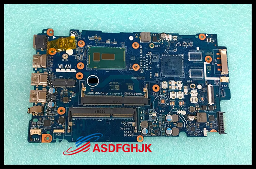 Оригинальный ZAVC1 LA-B016P для DELL 5548 материнской платы с SR23Y Процессор Тесты ОК
Оригинальный ZAVC1 LA-B016P для DELL 5548 материнской платы с SR23Y Процессор Тесты ОК