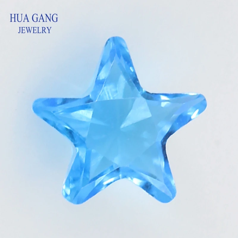 Sea Blue Star Shape Princess Cut Loose Glass Beads Synthetic Gems For Jewelry Size 3x3~10x10mm Free Shipping
Sea Blue Star Shape Princess Cut Loose Glass Beads Synthetic Gems For Jewelry Size 3x3~10x10mm Free Shipping