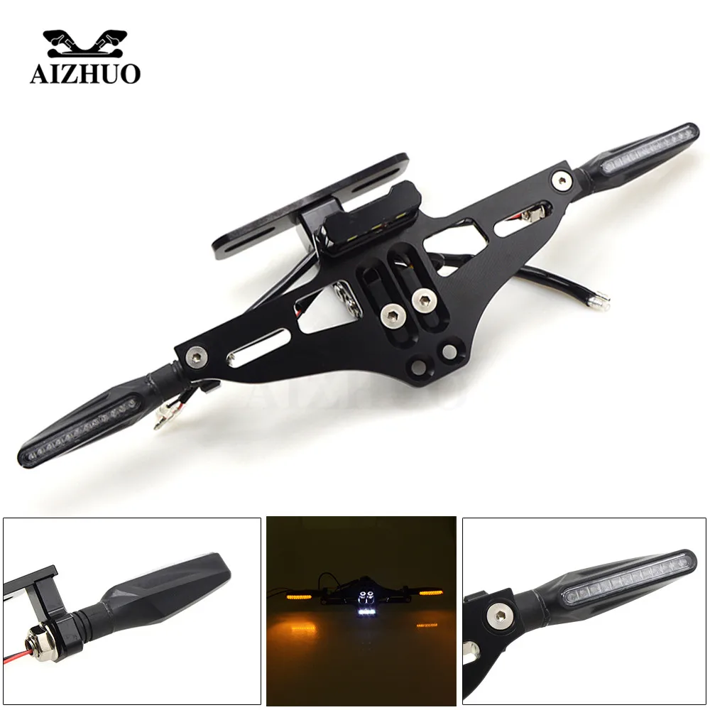 Motorcycle License Plate Bracket Holder rear lights lights FOR bmw f800r r1200rt honda pcx cbr 250r grom gsr 750 cb 400 cb 300
Motorcycle License Plate Bracket Holder rear lights lights FOR bmw f800r r1200rt honda pcx cbr 250r grom gsr 750 cb 400 cb 300