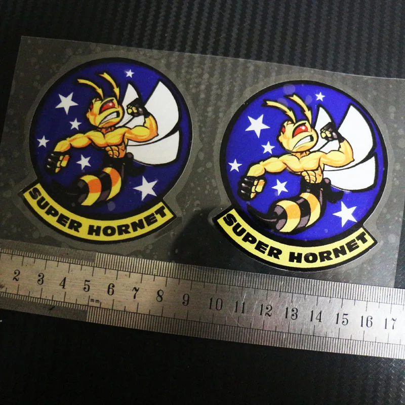 2pcs super hornet BEE motorcycle moto cars Reflective stickers waterproof sunscreen
2pcs super hornet BEE motorcycle moto cars Reflective stickers waterproof sunscreen