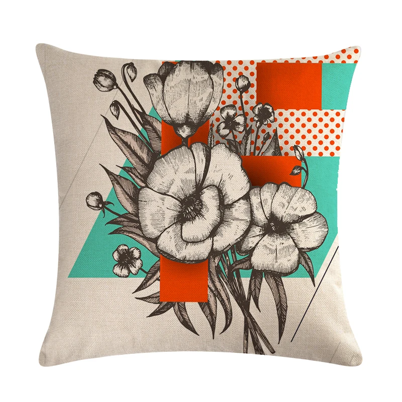 Flower Cushion Covers decorative Pillows for Home Sofa Chair Decor 45x45cm Art Pillowcases
Flower Cushion Covers decorative Pillows for Home Sofa Chair Decor 45x45cm Art Pillowcases