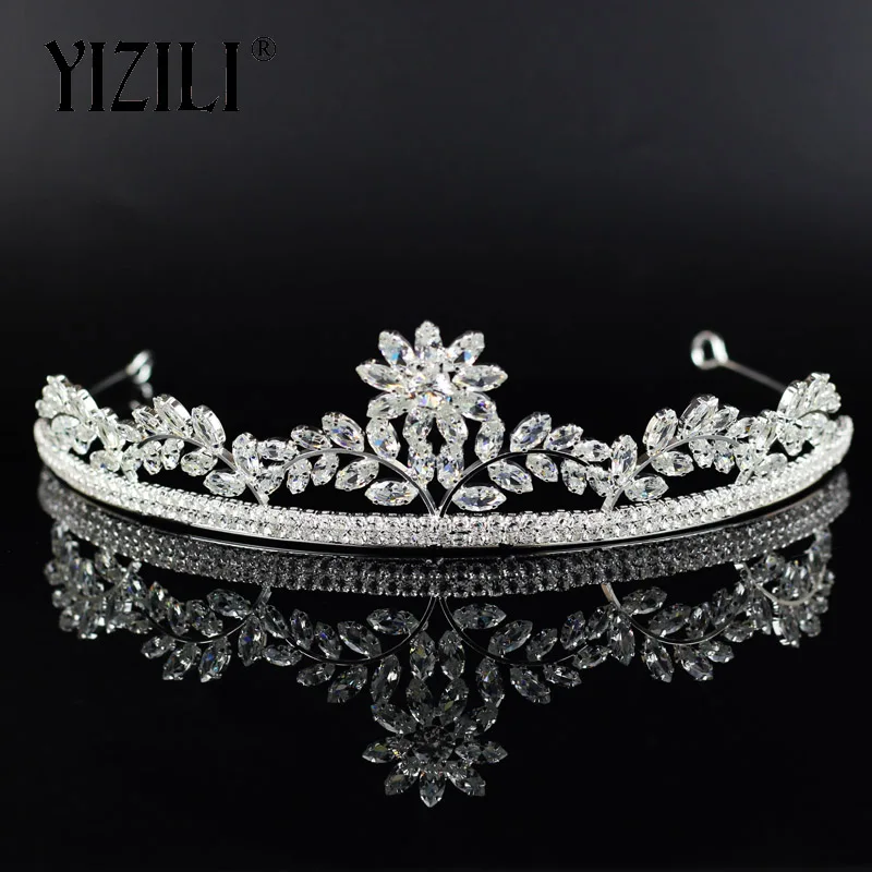 Гребень для волос YIZILI с фианитами, эксклюзивная Свадебная Корона невесты с мелкими цветами, аксессуары для волос, головной убор, C064
Гребень для волос YIZILI с фианитами, эксклюзивная Свадебная Корона невесты с мелкими цветами, аксессуары для волос, головной убор, C064