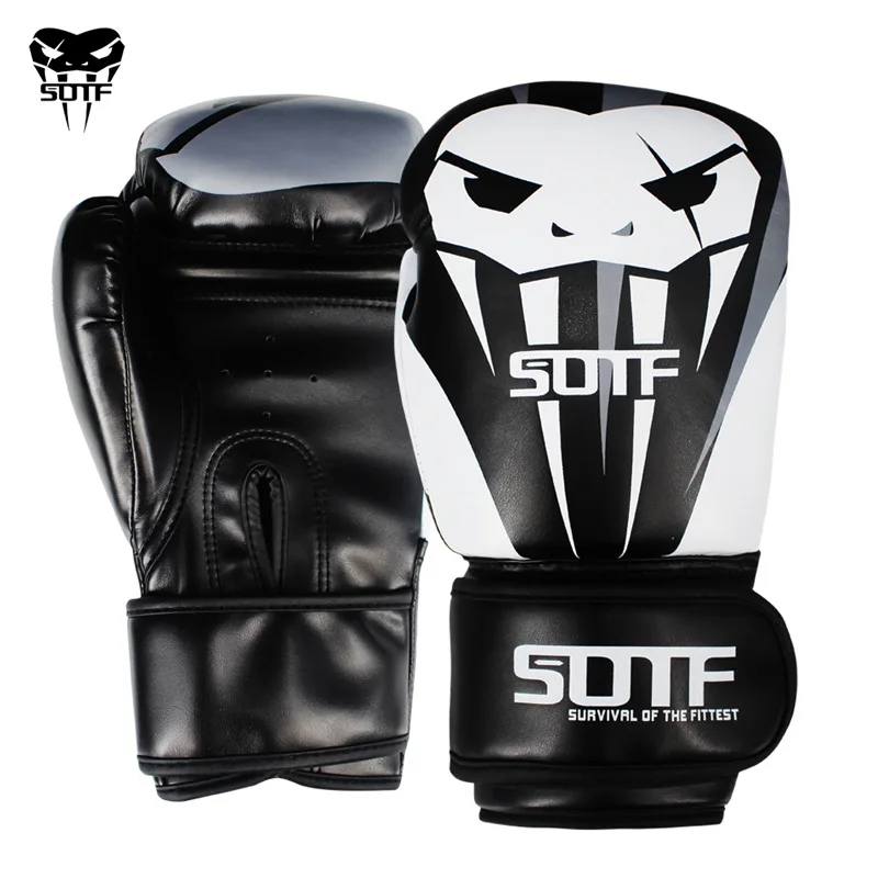 SUOTF PU Boxing Gloves Leather Venomous Head Muay Thai Taekwondo Boxe Punch Pretorian MMA Training KickBoxing Gloves
SUOTF PU Boxing Gloves Leather Venomous Head Muay Thai Taekwondo Boxe Punch Pretorian MMA Training KickBoxing Gloves