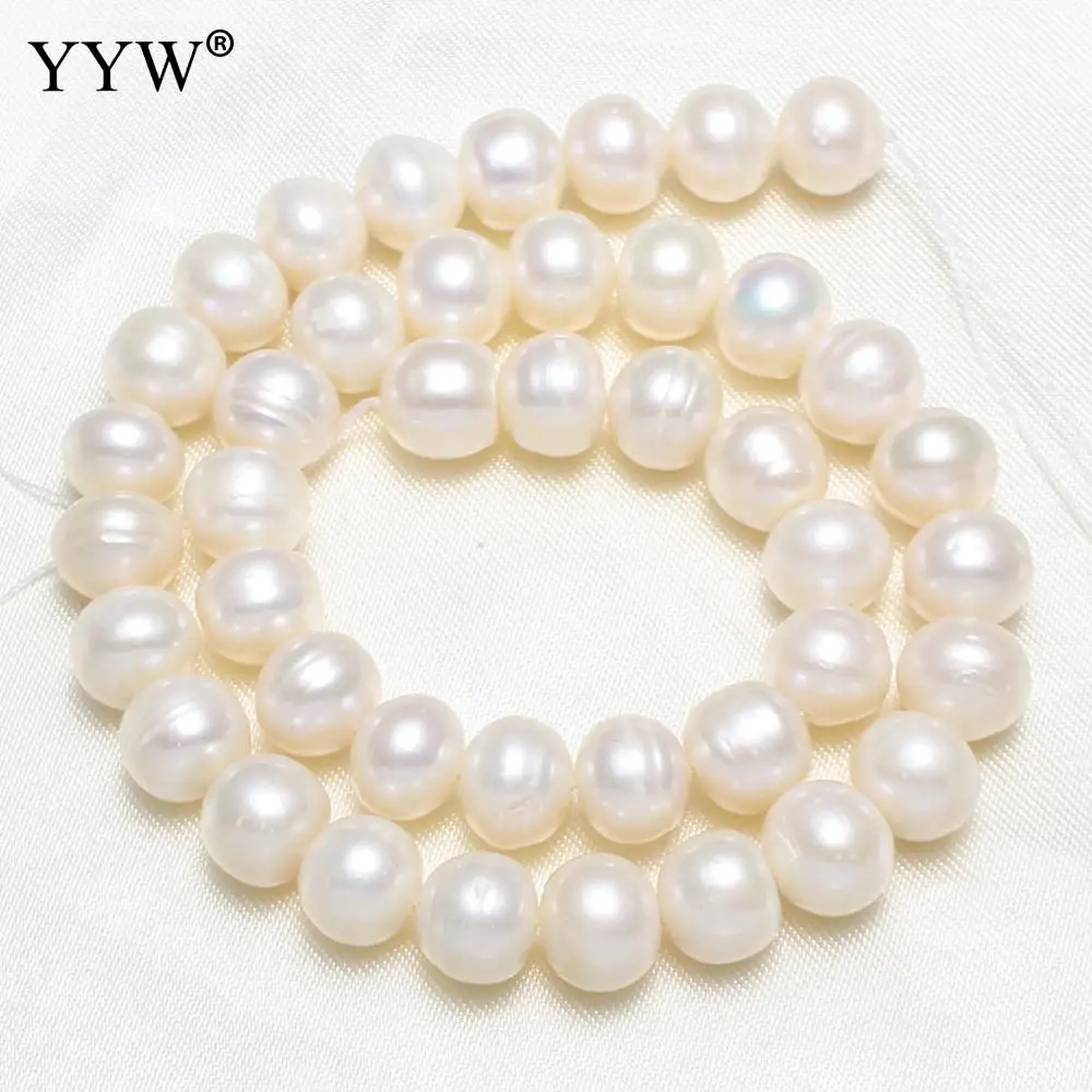 Cultured Potato Freshwater Pearl Beads Natural White Pink 10-11mm Hole Approx 0.8mm Sold Per Approx 15 Inch Strand
Cultured Potato Freshwater Pearl Beads Natural White Pink 10-11mm Hole Approx 0.8mm Sold Per Approx 15 Inch Strand