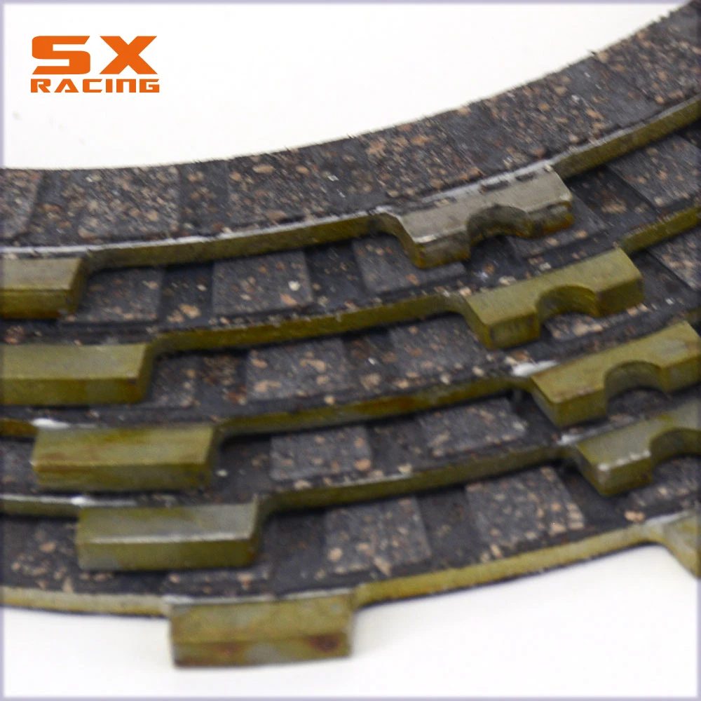 Motorcycle Engine Set Clutch Friction Disc For KAWASAKI EL250 1988 1989 EX250 1986-2000 2001 2002 2003 2004 2005 2006 2007
Motorcycle Engine Set Clutch Friction Disc For KAWASAKI EL250 1988 1989 EX250 1986-2000 2001 2002 2003 2004 2005 2006 2007