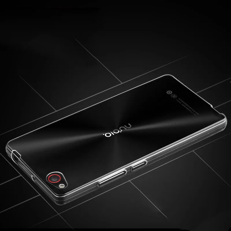 Чехол zte nubia z9 mini Z9MINI матовый прозрачный чехол NX511J 5 0 дюйма задняя крышка Мягкий