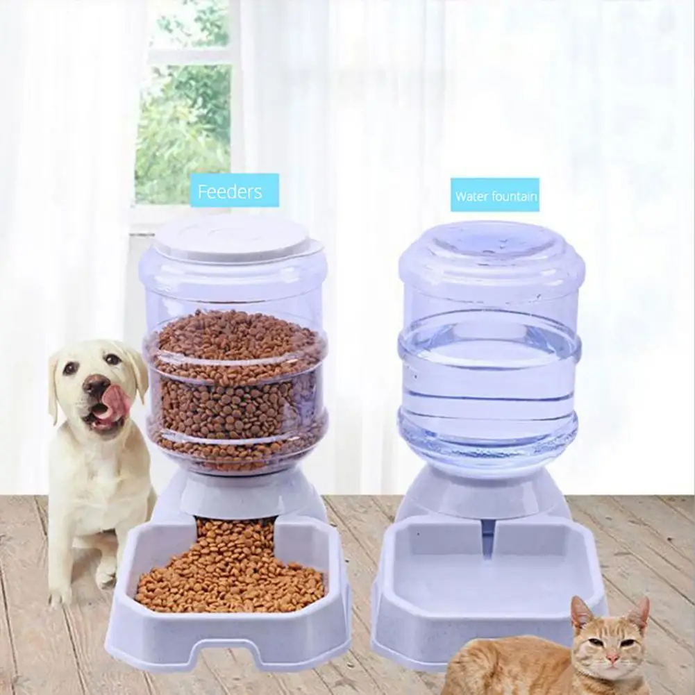 1Pc 3.8L Automatic Pet Feeder Dog Cat Drinking Bowl Large Capacity Water Food Holder Pet Supply Set
1Pc 3.8L Automatic Pet Feeder Dog Cat Drinking Bowl Large Capacity Water Food Holder Pet Supply Set