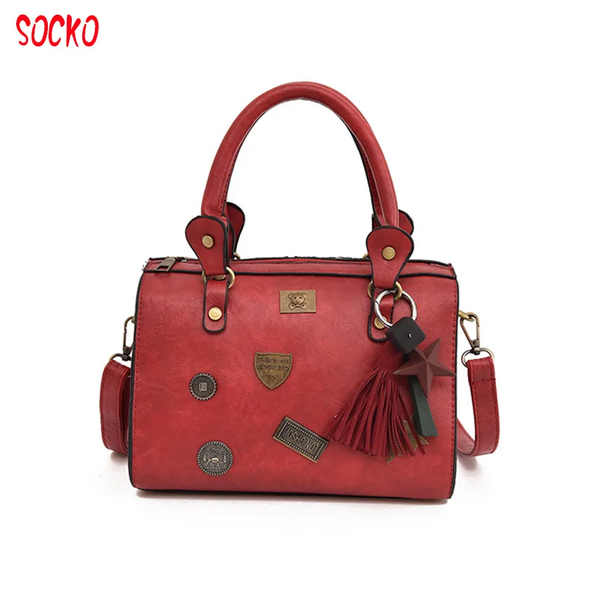 Hot Retro Vintage 2018 Female Bag Autumn New Handbag Fashion Shoulder Bag Simple Cross Boston Handbags D42
Hot Retro Vintage 2018 Female Bag Autumn New Handbag Fashion Shoulder Bag Simple Cross Boston Handbags D42