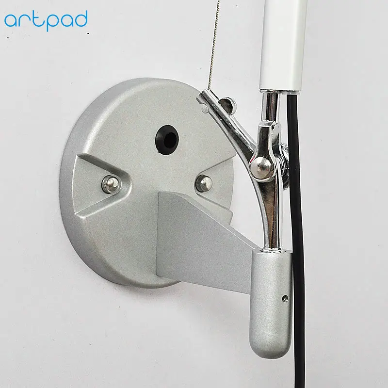 American Industrial Style Long Arm Hanging Wall Light Fixture Silver Black Color E27 Base for Living Room Bedroom Bedside Decor
American Industrial Style Long Arm Hanging Wall Light Fixture Silver Black Color E27 Base for Living Room Bedroom Bedside Decor
