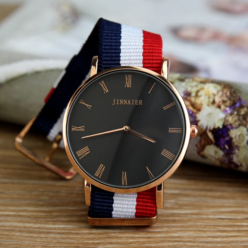 High Quality Nylon Strap Style Quartz Ladies Watch Top Brand Watch Fashion Casual Fashion Colorful Pattern Classic Watch Relogio
High Quality Nylon Strap Style Quartz Ladies Watch Top Brand Watch Fashion Casual Fashion Colorful Pattern Classic Watch Relogio