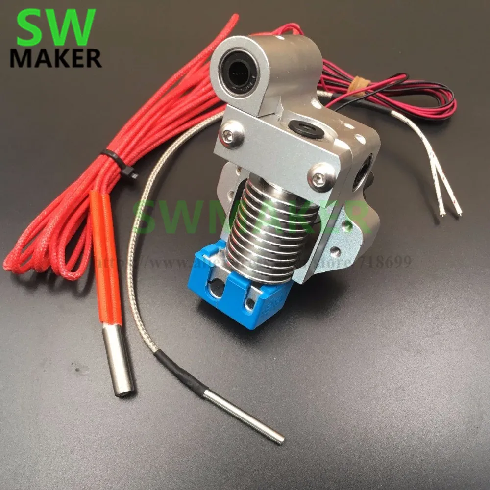 Ultimaker Original V6 hot end metal mount full assembly kit K type thermocouple Version With Silicone sock
Ultimaker Original V6 hot end metal mount full assembly kit K type thermocouple Version With Silicone sock