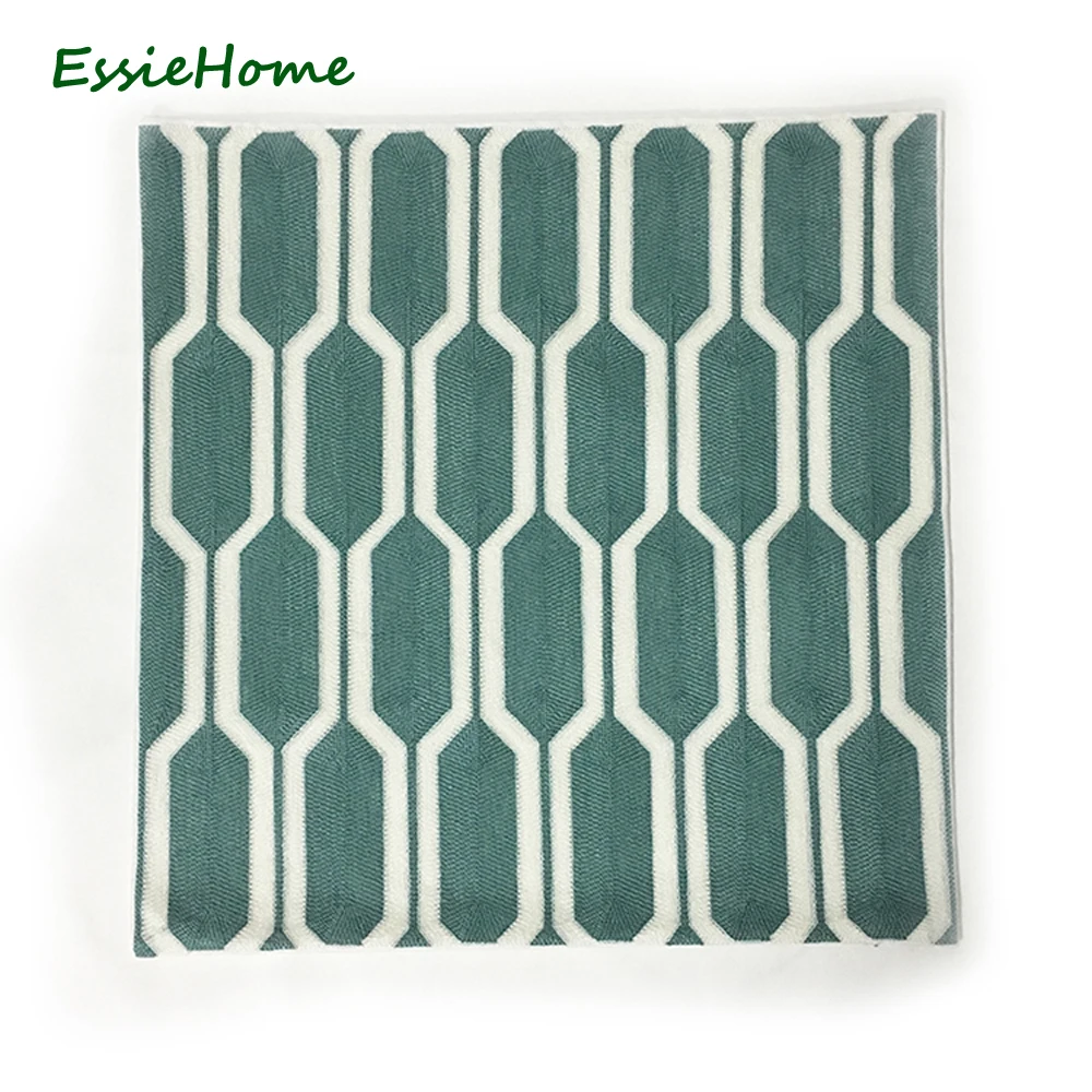 Роскошный Чехол на подушку ESSIE HOME 18x18 дюймов с вышивкой крючок цифровой