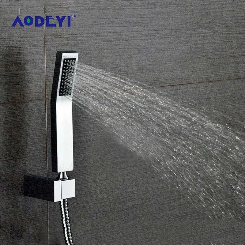 AODEYI Hand Held Shower Head Sets Brass Handheld Shower +1.5M Stainless Steel Shower Hose + Abs Holder 03-192
AODEYI Hand Held Shower Head Sets Brass Handheld Shower +1.5M Stainless Steel Shower Hose + Abs Holder 03-192