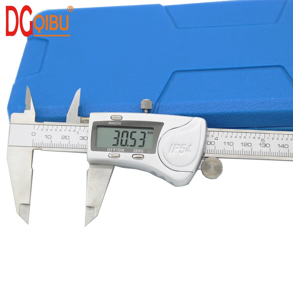 

Digital Caliper 150mm IP54 Waterproof Stainless Steel Electronic Vernier Calipers Metric/inch Micrometer Gauge Measuring Tools