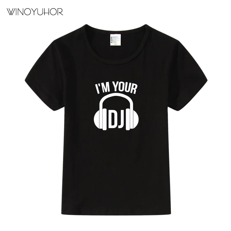 I'm Your DJ Print Short Sleeves T-Shirts Boys Girls Hip Hop Music T Shirt Kids Summer O-Neck Tops Children 2-9 Years
I'm Your DJ Print Short Sleeves T-Shirts Boys Girls Hip Hop Music T Shirt Kids Summer O-Neck Tops Children 2-9 Years