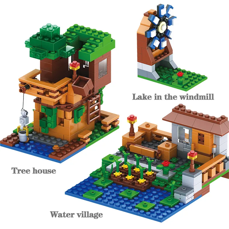 Village Farm Windmill Post 3IN1 My World Series Building Blocks Compatible Enlightenment Toy for Children
Village Farm Windmill Post 3IN1 My World Series Building Blocks Compatible Enlightenment Toy for Children