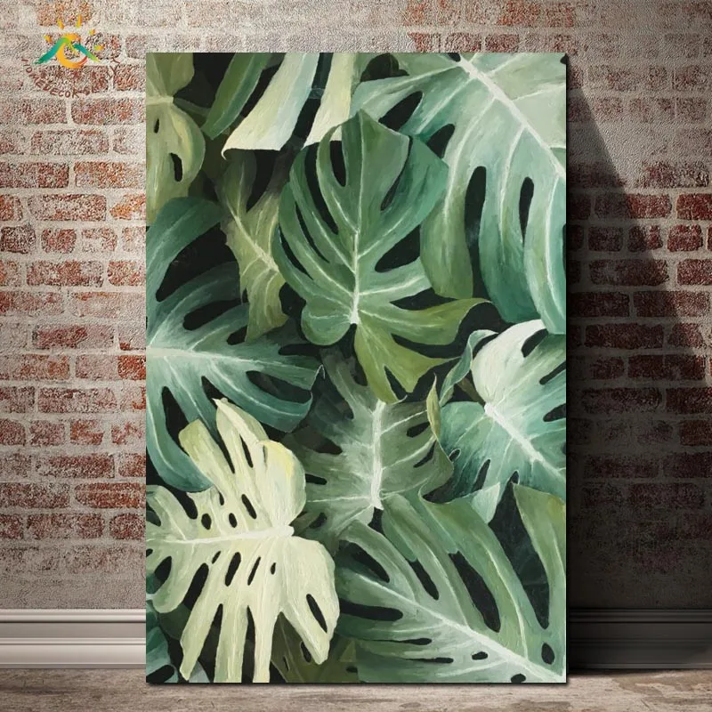Green Monstera Painting Wall Art Canvas Painting Posters and Prints Nordic Canvas Prints Home Decoration for Living Room
Green Monstera Painting Wall Art Canvas Painting Posters and Prints Nordic Canvas Prints Home Decoration for Living Room