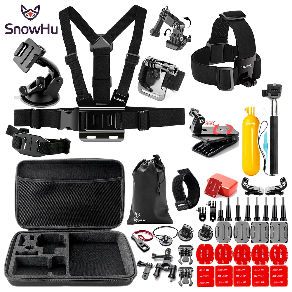 SnowHu for Gopro Hero Accessories Set Large Collection Box Monopod for Gopro Hero 10 9 8 7 6 for SJCAM for yi Sport Camera GS91
SnowHu for Gopro Hero Accessories Set Large Collection Box Monopod for Gopro Hero 10 9 8 7 6 for SJCAM for yi Sport Camera GS91