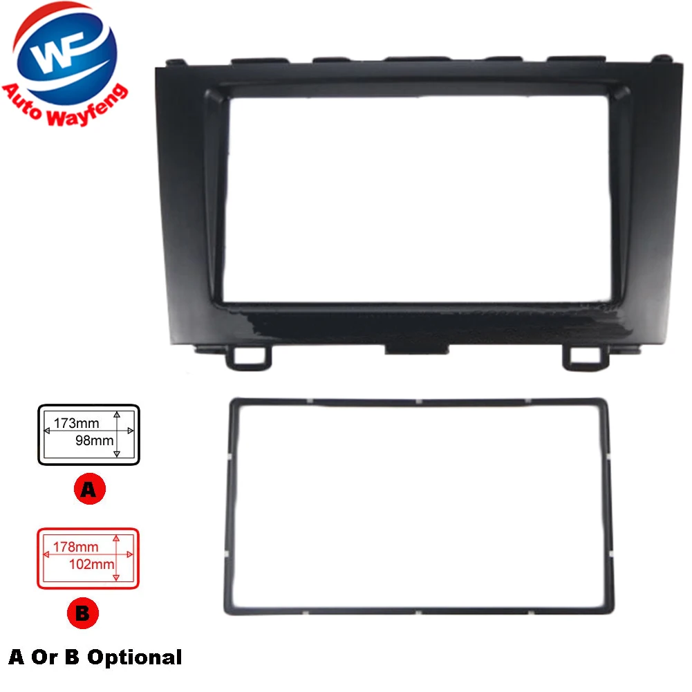 Двойная Din аудио панель подходит для HONDA CRV 2007 2012 радио CD GPS DVD стерео Панель