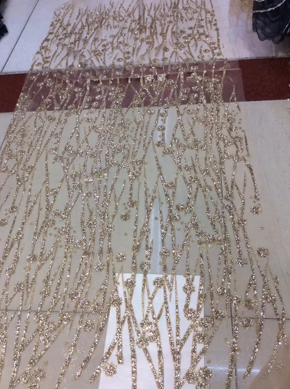 glued glitter net lace JRB-101654 african net Lace fabric nigerian french fabric with shinny glitter high quality
glued glitter net lace JRB-101654 african net Lace fabric nigerian french fabric with shinny glitter high quality
