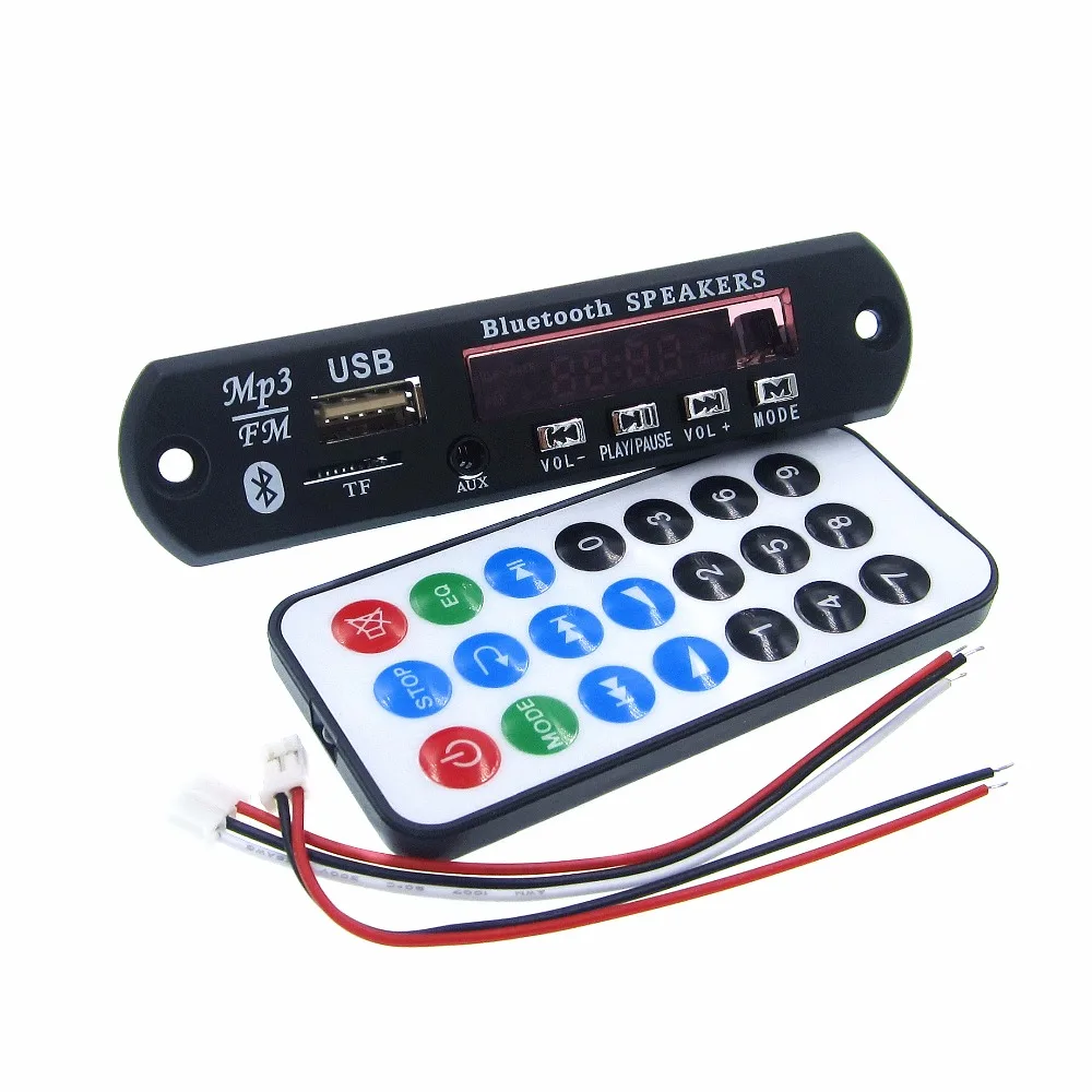 HAILANGNIAO 5set Bluetooth MP3 Decoding Board Module w/ SD Card Slot / USB / FM / Remote Decoding Board Module M011
HAILANGNIAO 5set Bluetooth MP3 Decoding Board Module w/ SD Card Slot / USB / FM / Remote Decoding Board Module M011