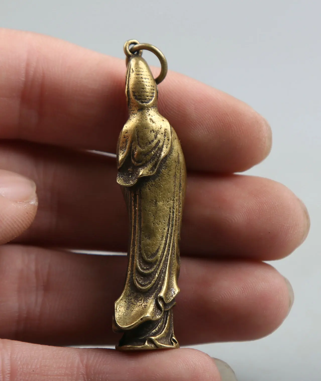 54MM/2.1" Collect Curio Rare China Fengshui Small Bronze Buddhism Avalokitesvara Buddha Beads Guanyin Kwan-yin Pendant Statue23g
54MM/2.1" Collect Curio Rare China Fengshui Small Bronze Buddhism Avalokitesvara Buddha Beads Guanyin Kwan-yin Pendant Statue23g