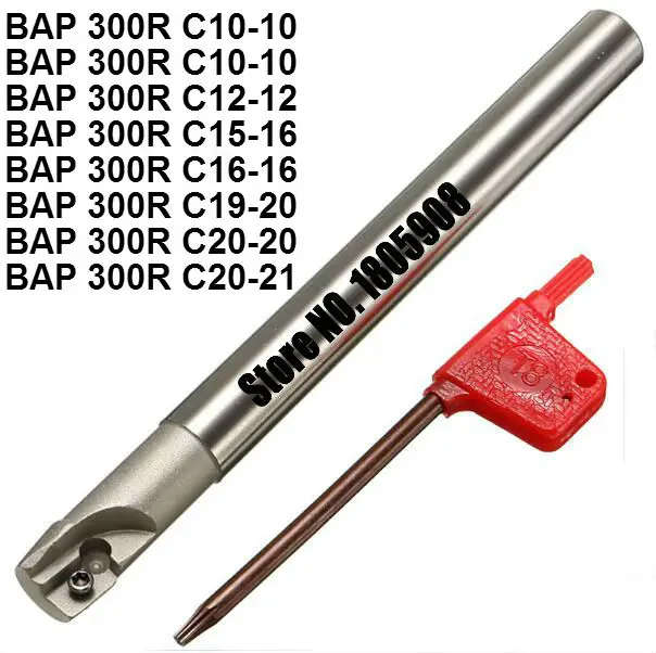 1PCS BAP300R C10 10-120 C12-12-130 C16-16-150 C20-20-150 C20-21-150 2T Angle 90 Degree milling cutter arbor for APMT1135 inserts
1PCS BAP300R C10 10-120 C12-12-130 C16-16-150 C20-20-150 C20-21-150 2T Angle 90 Degree milling cutter arbor for APMT1135 inserts