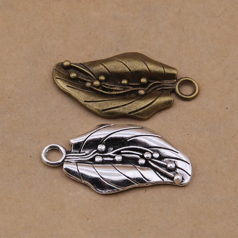 30pcs Vintage Leaf Charm For Making Necklace/Bracelet/apparel/Bag/Key Chain Fashion DIY Jewelry Accessories
30pcs Vintage Leaf Charm For Making Necklace/Bracelet/apparel/Bag/Key Chain Fashion DIY Jewelry Accessories