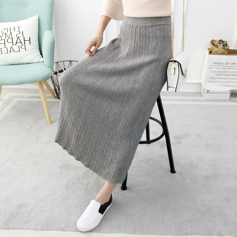 Korean Fashion skirts womens,casual knitted skirt All-match pencil skirt long skirt winter women knitwear SH594
Korean Fashion skirts womens,casual knitted skirt All-match pencil skirt long skirt winter women knitwear SH594