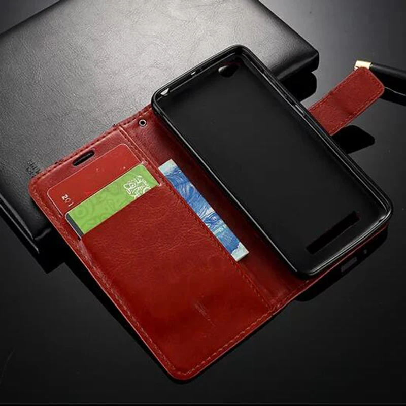 Чехол Yelun чехол для Redmi 4x с откидной магнитной пряжкой из искусственной кожи 4A/pro/4x