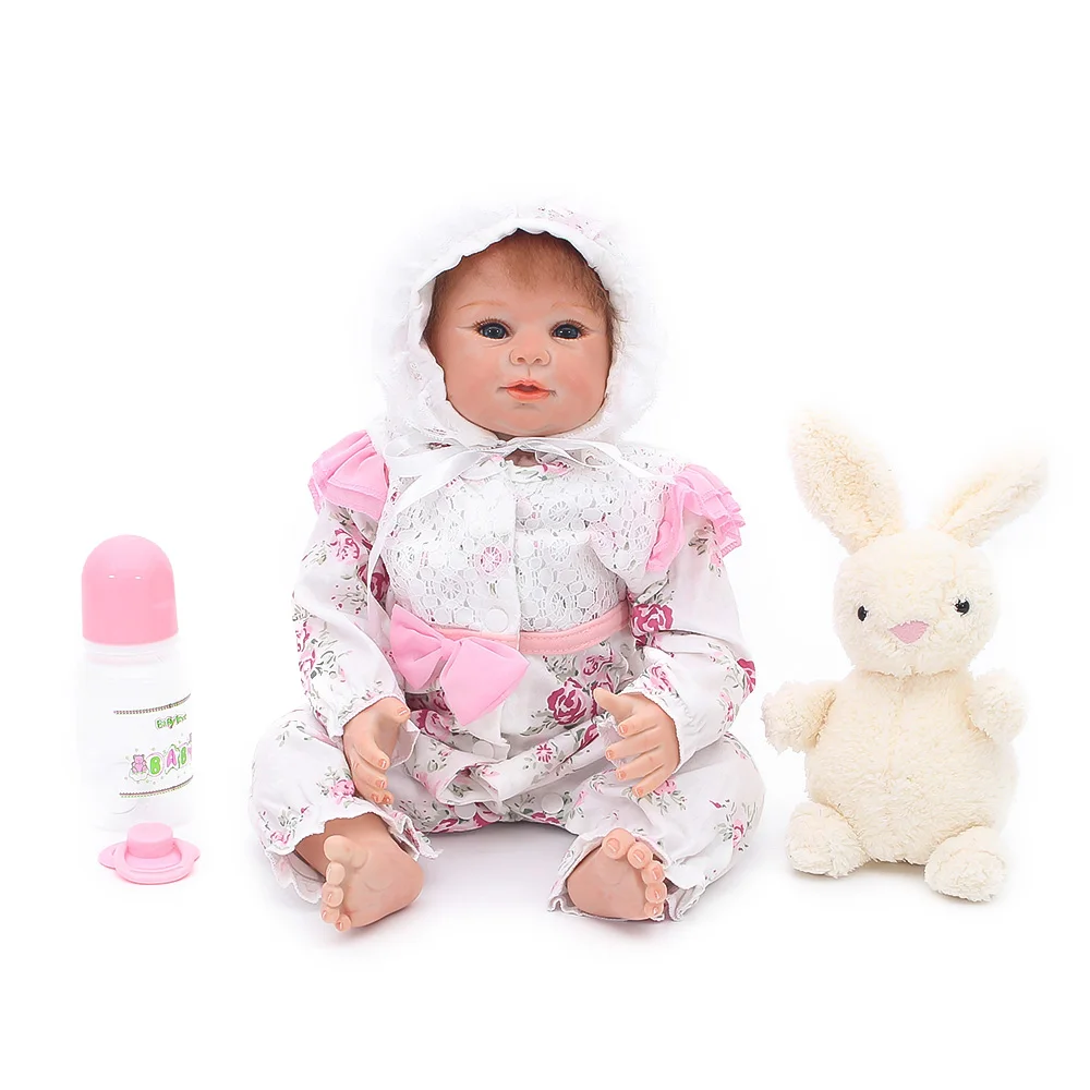 Baby reborn silicone dolls 20"48cm cloth body soft girl reborn babies dolls hot sale bebes reborn bonecas gift
Baby reborn silicone dolls 20"48cm cloth body soft girl reborn babies dolls hot sale bebes reborn bonecas gift