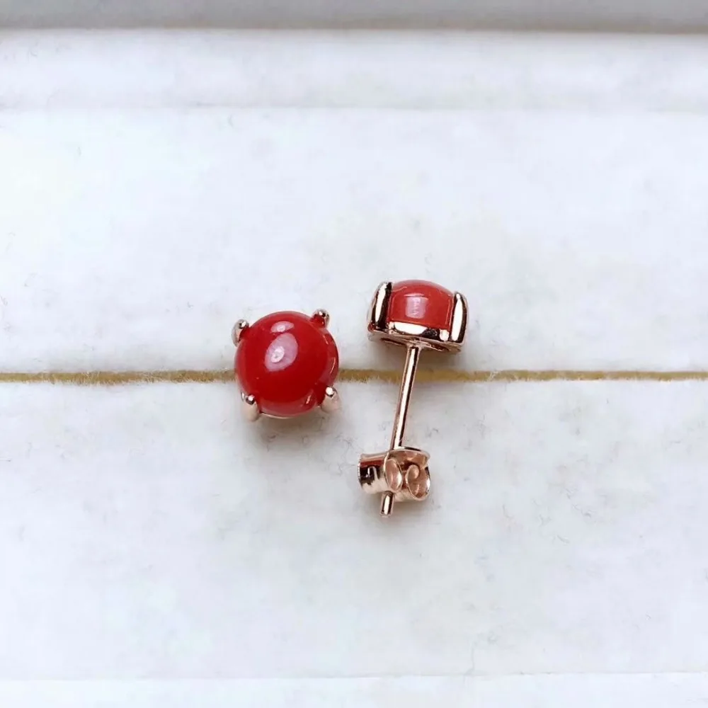 shilovem 925 sterling silver real Natural red coral stud earrings fine Jewelry women trendy party 6*6mm wedding me060699agsh
shilovem 925 sterling silver real Natural red coral stud earrings fine Jewelry women trendy party 6*6mm wedding me060699agsh
