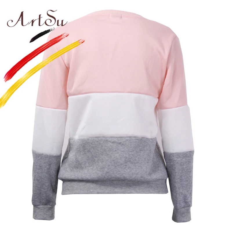 ArtSu 2017 Autumn Casual Pullovers Winter Women Fleeve Sweater Printed Letters Tracksuit Sweaters Sudaderas New Tops EPHO80027
ArtSu 2017 Autumn Casual Pullovers Winter Women Fleeve Sweater Printed Letters Tracksuit Sweaters Sudaderas New Tops EPHO80027