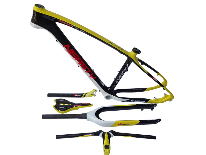 26 carbon mtb frame 29 mountain frame with mtb fork handlebar saddle and seatpost 27.5er 15"/17"
26 carbon mtb frame 29 mountain frame with mtb fork handlebar saddle and seatpost 27.5er 15"/17"